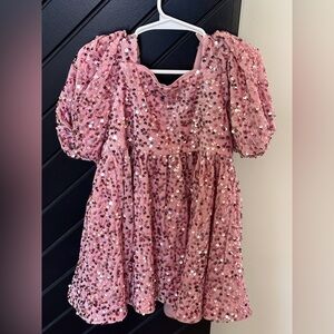 Bardot Junior girls sequins dress. Size 3T. Worn just once!